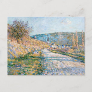 Postal El camino a Vétheuil   Claude Monet