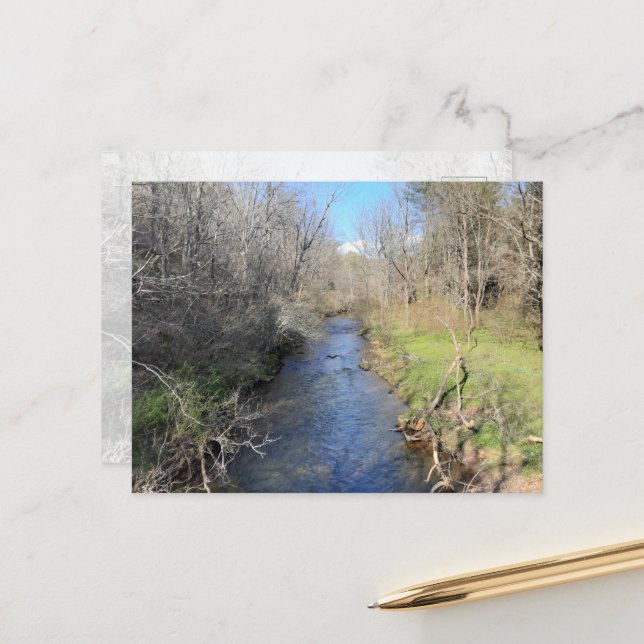 Postal El Camino Apalache (Anverso/Reverso In Situ)