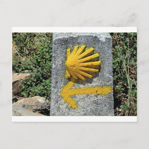 Postal El Camino de Santiago de Compostela, España