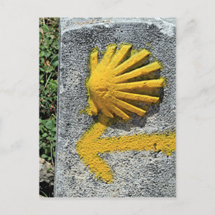 Postal El Camino de Santiago de Compostela, España