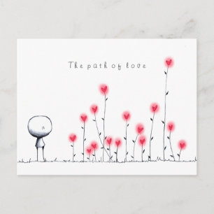 Postal El camino del amor