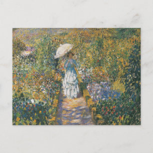 Postal El camino del jardín   Frederick Carl Frieseke