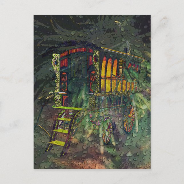 POSTAL EL CAMINO GITANO (Anverso)