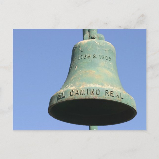 Postal El Camino Real 1769 y 1906 (Anverso)