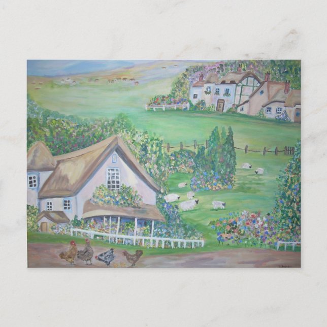 Postal El campo inglés