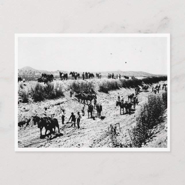 Postal El Canal De Arizona (Anverso)