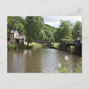 Postal El Canal de Caldon Consall Staffordshire