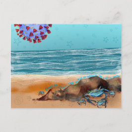 Postal El cáncer combate el virus