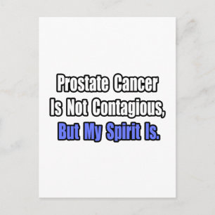 Postal El Cáncer De Próstata No Es Contagioso.