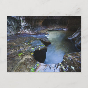 Postal El cañón de la ranura del metro