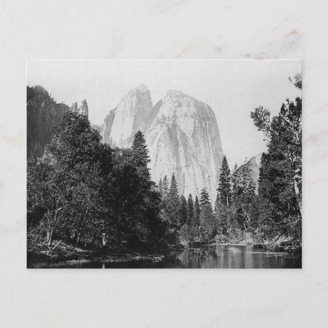 Postal El Capitan ~ Parque Nacional Yosemite 1866 (Anverso)