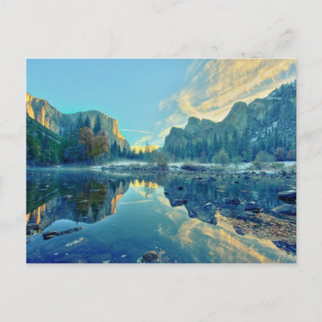 Postal El Capitan y la reflexión de tres hermanos (Anverso)