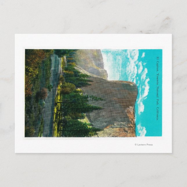 Postal El Capitan, Yosemite Valley, Yosemite, CA (Anverso)