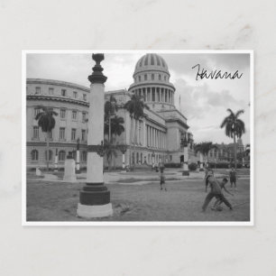 Postal el capitolio havana