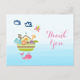 Postal El capricho zoológico de los animales en Baby Show