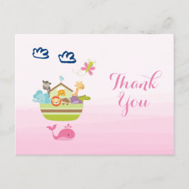 Postal El capricho zoológico de los animales en Baby Show