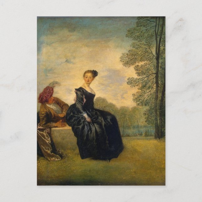 Postal El caprichoso Chica (Anverso)