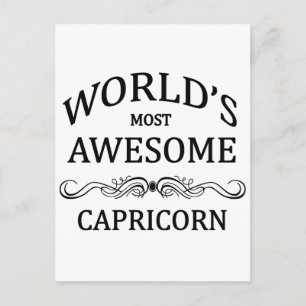 Postal El Capricornio más asombroso del mundo