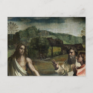 Postal El cargo de Cristo para San Pedro