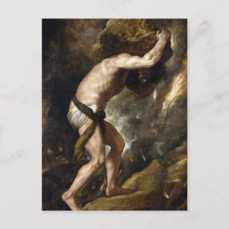 Postal El castigo de Sysiphus