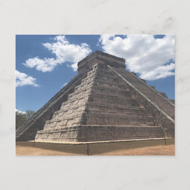 Postal El Castillo - Chichen Itza, México #3 Postcard (Anverso)