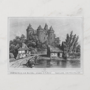 Postal El castillo de Combourg