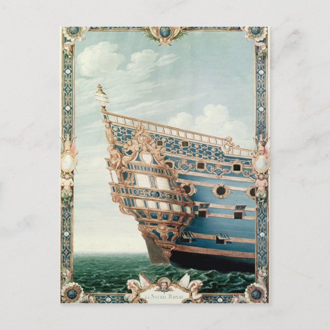 Postal El castillo de Le Soleil Royal (Anverso)