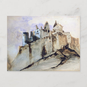 Postal El castillo de Vianden, 1871