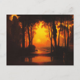 Postal El castillo encantado de Francis Danby