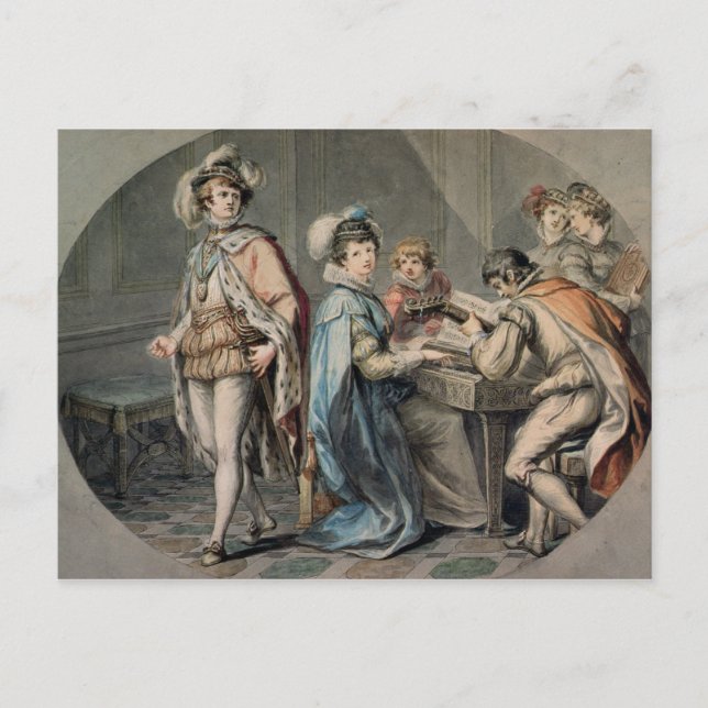 Postal El celo de Darnley (Anverso)