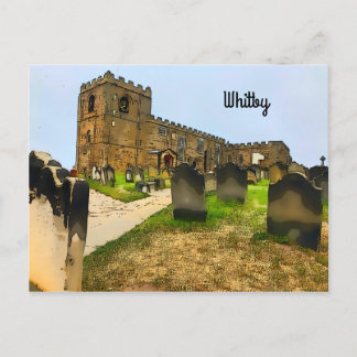 Postal El cementerio de la iglesia de Whitby St Mary