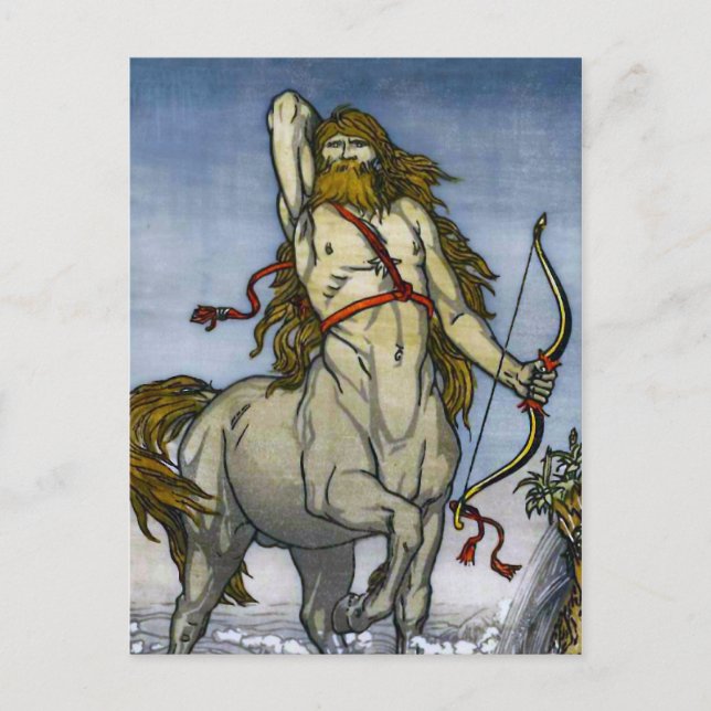 Postal El Centaur (Anverso)