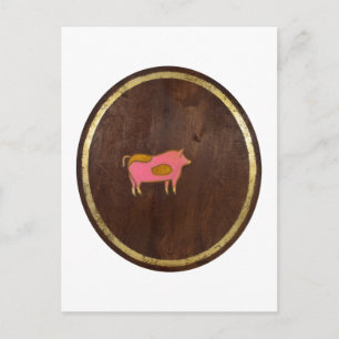 Postal El cerdo 2009