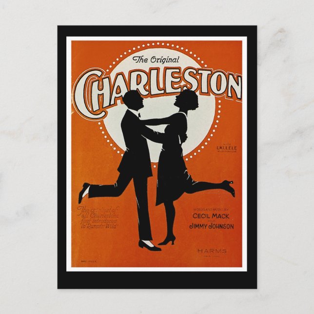 Postal El Charleston Original (Anverso)
