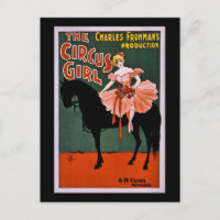 El Chica circo 1897 Retro de cosecha