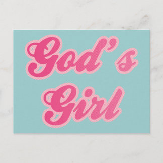 Postal El Chica de Dios