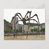 "El chica y la araña". Fantasía. Maman es esculpir