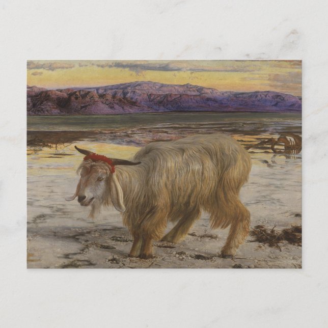 Postal El chivo expiatorio (Anverso)