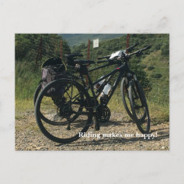 Postal El ciclismo me hace feliz