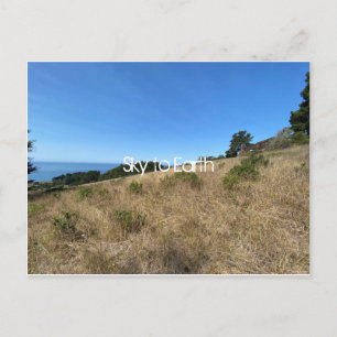 Postal El cielo a la Tierra