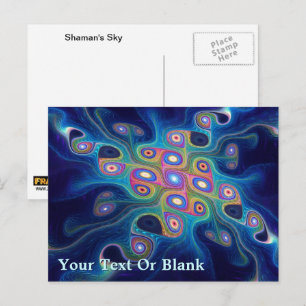 Postal El cielo del chamán