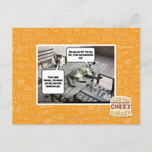 Postal El cielo está cayendo