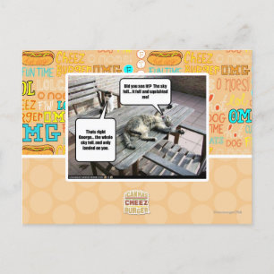 Postal El cielo está cayendo