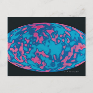 Postal El cielo galáctico