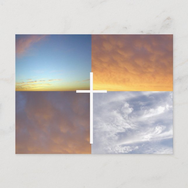 Postal El cielo nos recuerda (Anverso)