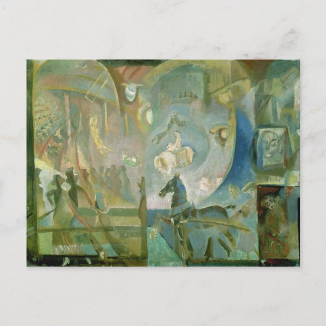 Postal El circo, c.1910 (Anverso)