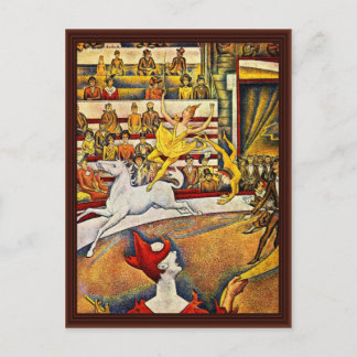 Postal El Circo De Seurat Georges