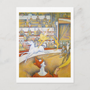 Postal El circo, Seurat