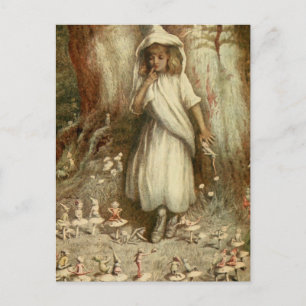 Postal “El círculo de hadas” de Beatrice Goldsmith