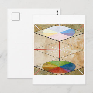 Postal El cisne nº 23   Hilma af Klint  